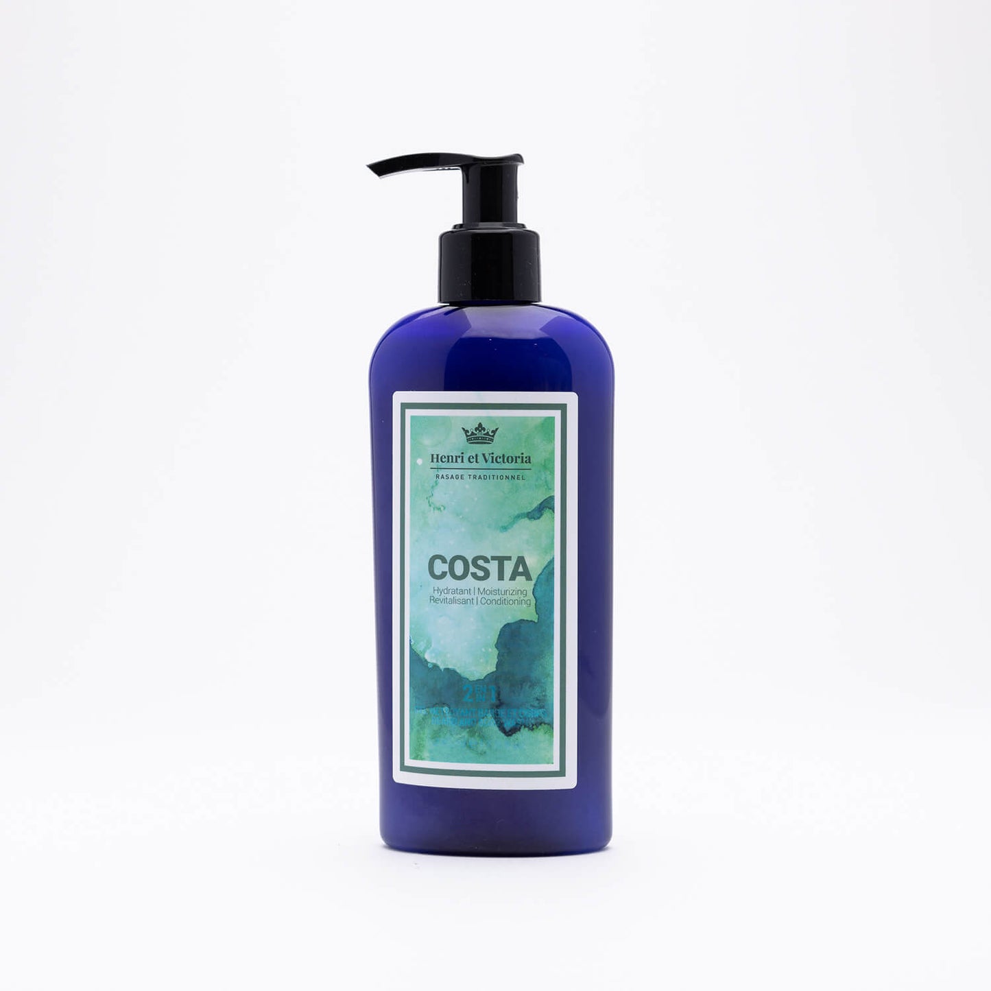 Henri & Victoria - 2 en 1 Gel nettoyant barbe et corps