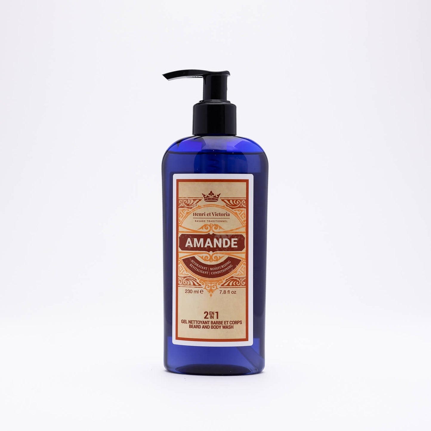 Henri & Victoria - 2 en 1 Gel nettoyant barbe et corps