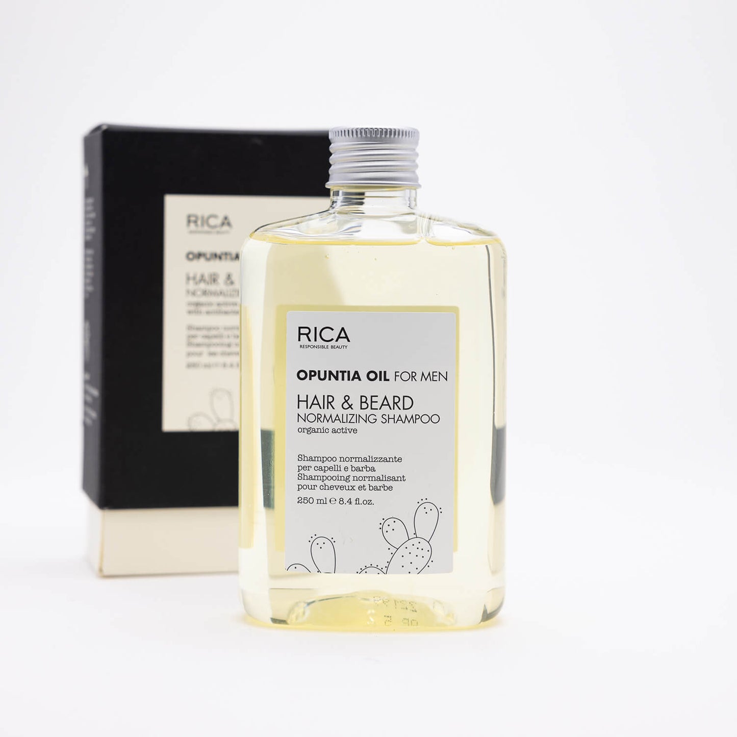 Rica - Opuntia hair & beard normalizing shampoo