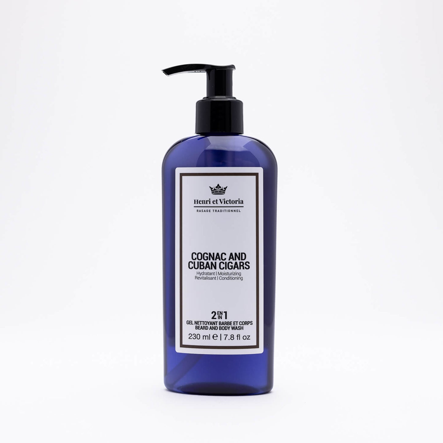 Henri & Victoria - 2 en 1 Gel nettoyant barbe et corps