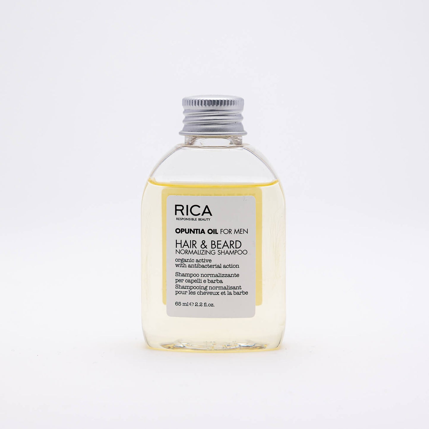 Rica - Opuntia normalizing shampoo for hair and beard 65 ml
